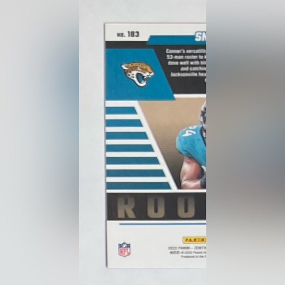 Trading card football 2022 Panini-Zenith # 183 Snoop Conner RC - Picture 7 of 8